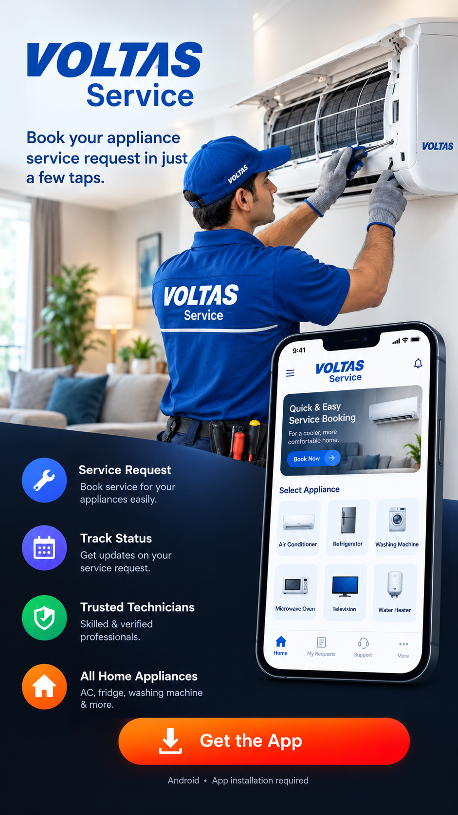 Voltas Service Overview